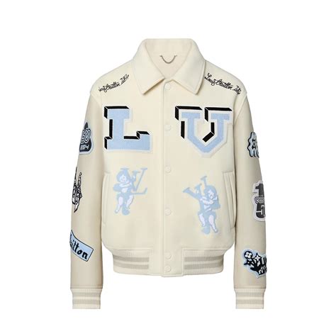 Louis Vuitton Patch Varsity Jacket.